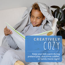 Load image into Gallery viewer, Elephant Kids Hooded Blanket