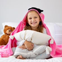 Load image into Gallery viewer, Flamingo Kids Hooded Blanket