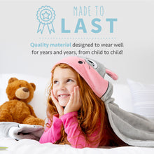 Load image into Gallery viewer, Hippo Kids Hooded Blanket