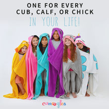 Load image into Gallery viewer, Hippo Kids Hooded Blanket