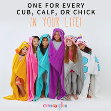 Load image into Gallery viewer, Lion Kids Hooded Blanket