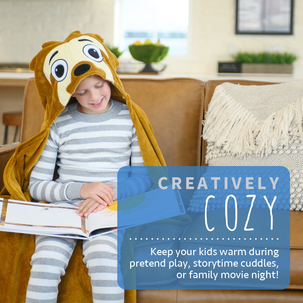 Childrens on sale hooded blankets