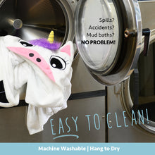 Load image into Gallery viewer, Unicorn Kids Hooded Blanket