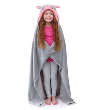 Load image into Gallery viewer, Hippo Kids Hooded Blanket
